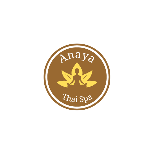 Brown and Yellow Lotus Modern Icons Yoga Logo (1)